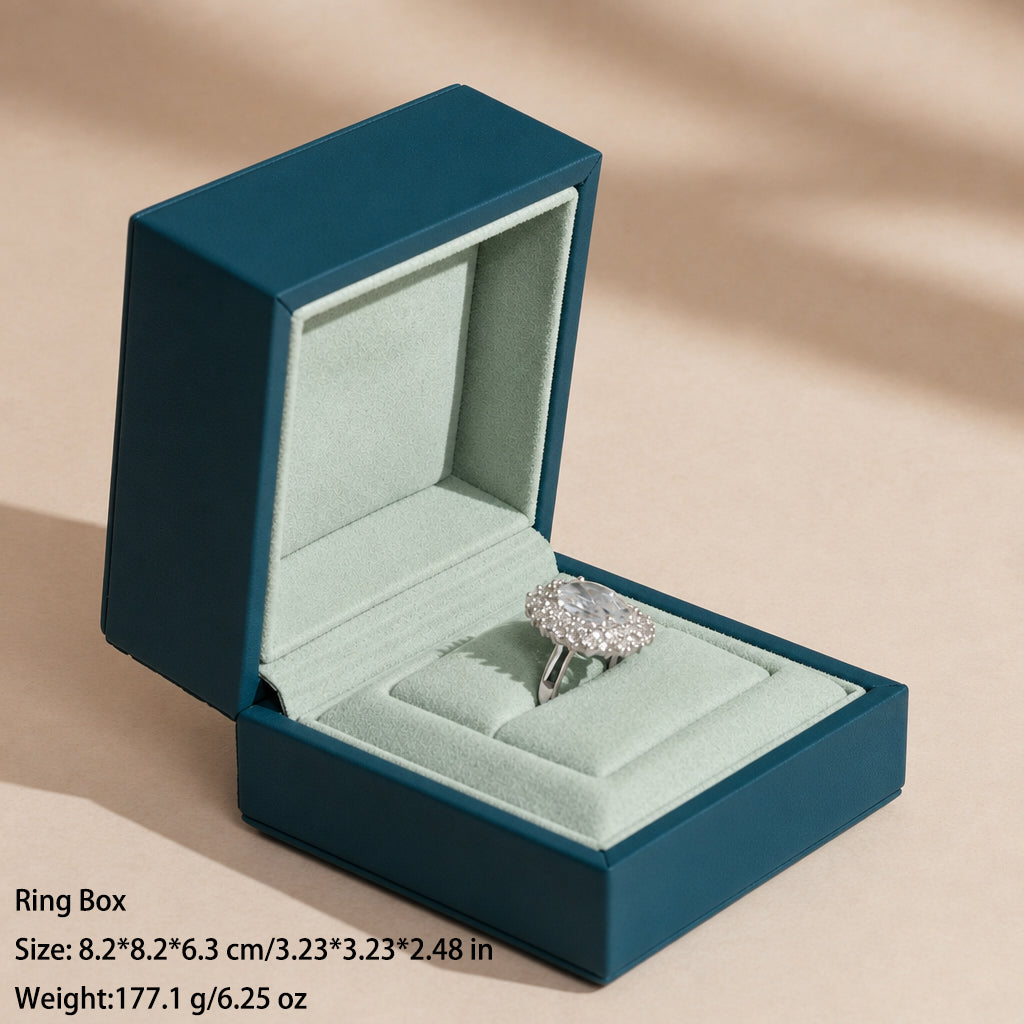50 pcs FANAI 【The Twilight Aura】 Premium Matte Smooth Leather Jewelry Box | Luxury Twilight Organizers for Designers