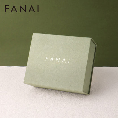 50 pcs FANAI Elegant Sage Green Jewelry Gift "Box-in-Box" Set with Certificate Pocket