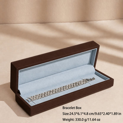 50 pcs FANAI 【The Twilight Aura】 Premium Matte Smooth Leather Jewelry Box | Luxury Twilight Organizers for Designers
