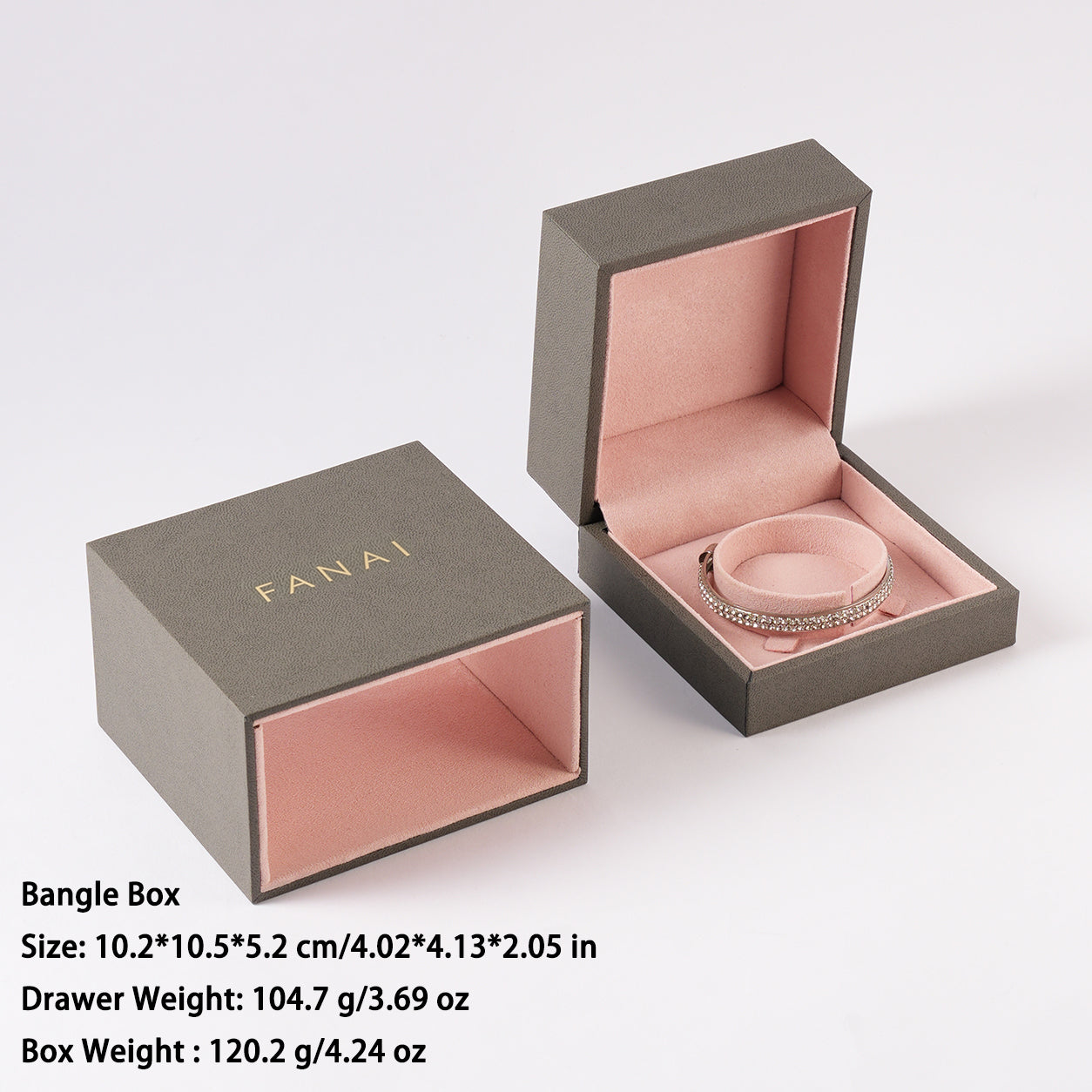 50 pcs FANAI 【The Lilac Croco Suite】 Premium Croc-Embossed Pastel Leather Jewelry Box | Luxury French Romantic Organizers for Designers