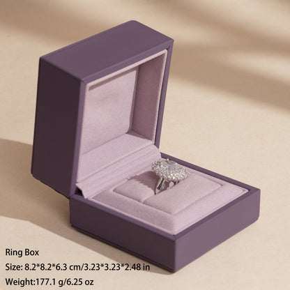 50 pcs FANAI 【The Twilight Aura】 Premium Matte Smooth Leather Jewelry Box | Luxury Twilight Organizers for Designers