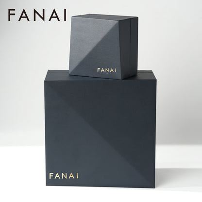 20 pcs FANAI Luxury Geometric Sculptural Box-in-Box Jewelry Gift Set | Premium Deep Space Matte Origami-Style Nested Ring,Pendant and Pendant Packaging Case